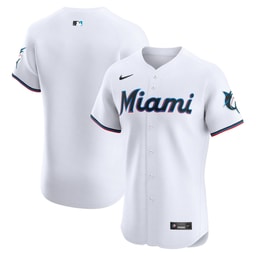 Men's Baseball team White Home Elite Jersey