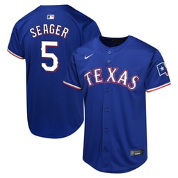 Youth Baseball team Corey Seager Royal Alternate Limited Player Jersey