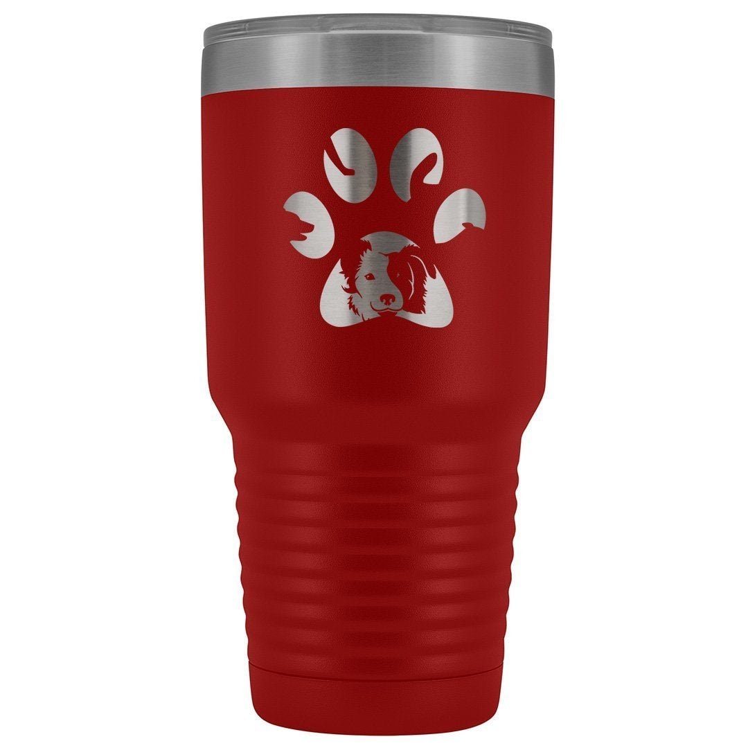Dog Pawprint 30oz Vacuum Tumbler