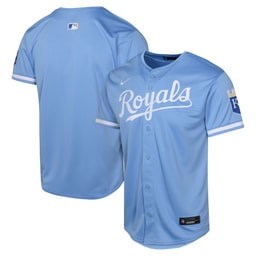 Baseball team Alternate Limited Youth Jersey - Light Blue