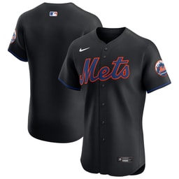Men's Baseball team Black Alternate Vapor Premier Elite Patch Jersey