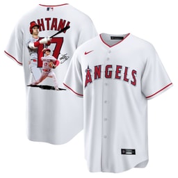Baseball player 17 Baseball team Signed Decisive Blow 2023 Home Men's Jersey - White