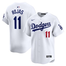 Miguel Rojas 11 Baseball team Home Limited Player Men's Jersey - White