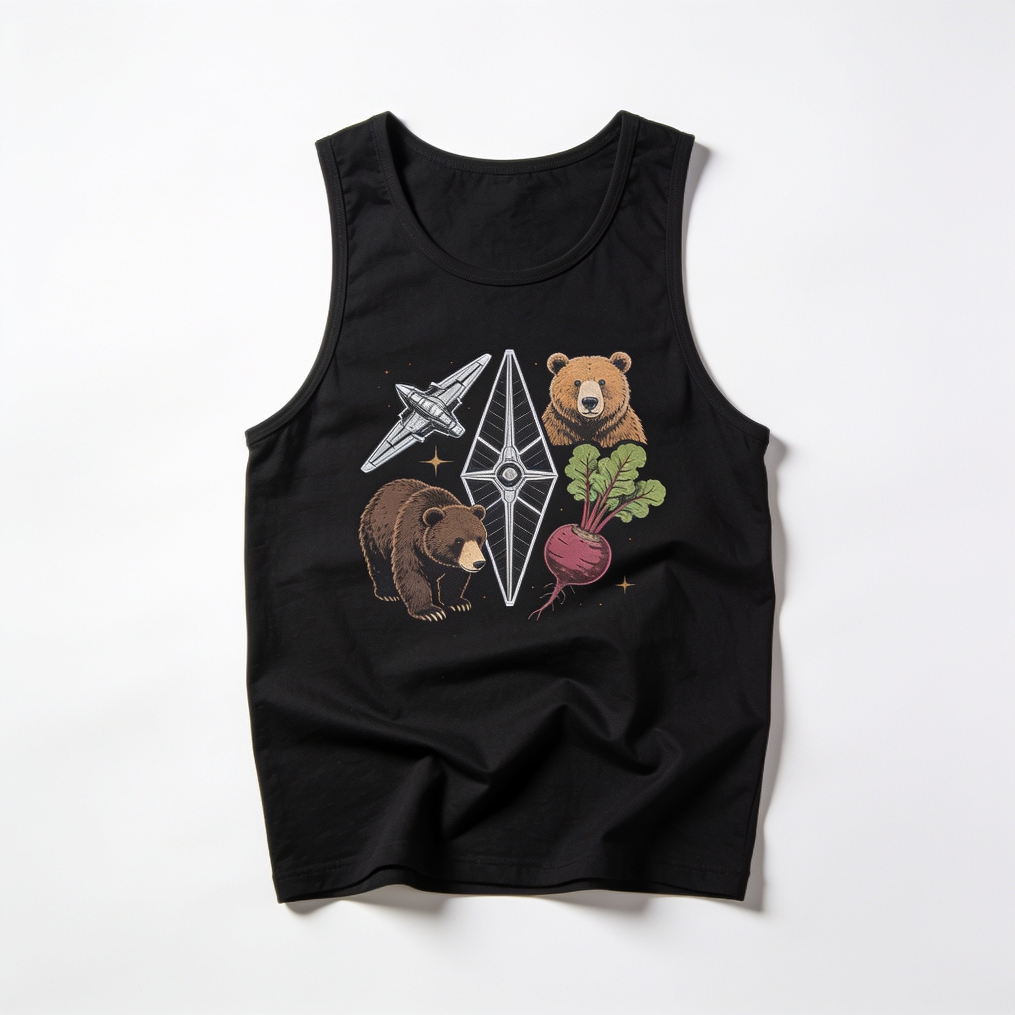 Bears, Beets, Battlestar Galactica Men/Unisex Tank Top