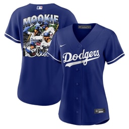 Mookie Betts 50 Baseball team Stadium 2023 Alternate Player Women's Jersey - Royal