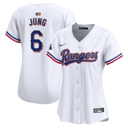 Women's Baseball team Josh Jung White 2024 Gold Collection Limited Player Jersey