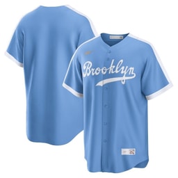 Brooklyn Dodgers Cooperstown Collection Alternate Men's Jersey - Light Blue