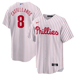 Nick Castellanos 8 Baseball team Men's Jersey - White