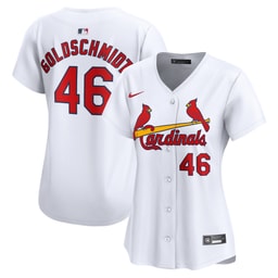 Women's Baseball team Paul Goldschmidt White Home Limited Player Jersey