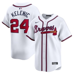 Jarred Kelenic 24 Baseball team Home Limited Men's Jersey - White