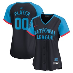 National League 2024 All-Star Game Limited Player Women's Custom Jersey - Navy