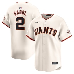 Blake Sabol 2 Baseball team Home Limited Player Men's Jersey - Cream