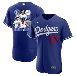 Baseball player 17 Baseball team Signed Sho King 2023 Alternate ELITE Jersey - Men's Royal Jersey
