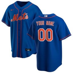 Men's Baseball team Royal Alternate Custom Jersey