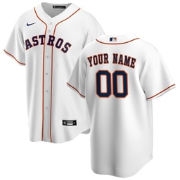 Baseball team Home Custom Men's Jersey - White