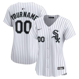 Women's Baseball team White Home Limited Custom Jersey
