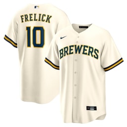 Sal Frelick 10 Baseball team Home Men's Jersey - Cream