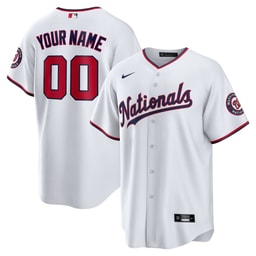 Men's Baseball team White Custom Jersey