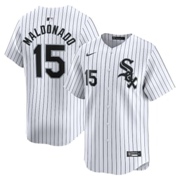 Mart?n Maldonado 15 Baseball team Home Limited Men Jersey - White