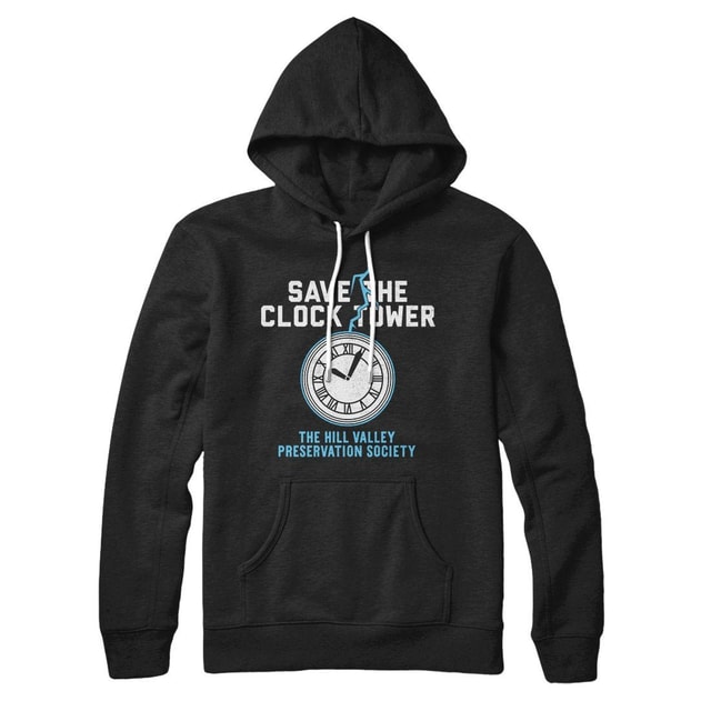 Save the Clock Tower Hoodie - Unisex Cotton Polyester Pullover with Kangaroo Pocket