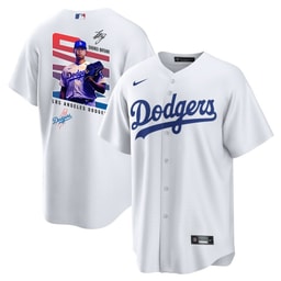 Baseball player 17 Baseball team Signed MVP 2023 Home Men's Jersey - White
