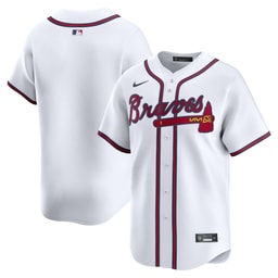 Men's Baseball team Home Limited Jersey, White
