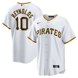 Bryan Reynolds 10 Baseball team Men's Jersey - White
