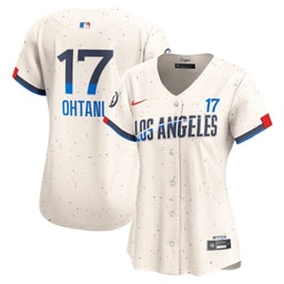 Baseball player 17 Baseball team 2024 City Connect Limited Women's Jersey - Cream