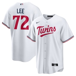 Men's Baseball team Brooks Lee Home Jersey, White