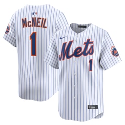 Men's Baseball team Jeff McNeil White Alternate Limited Player Jersey