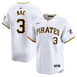 Ji-Hwan Bae 3 Baseball team Home Limited Men's Jersey - White