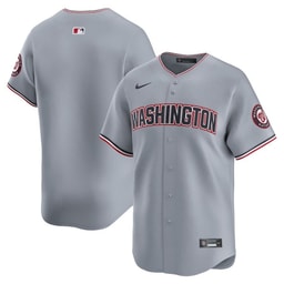 Baseball team Road Limited Men's Jersey - Gray