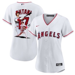 Baseball player 17 Baseball team Signed Decisive Blow 2023 Home Women's Jersey - White
