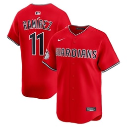 Jose Ramirez 11 Baseball team Alternate Limited Men's Jersey - Red