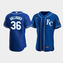 Cam Gallagher 36 Baseball team Royal Alternate Jersey
