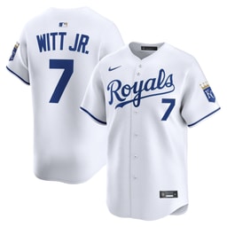 Men's Baseball team Bobby Witt Jr. White Alternate Limited Player Jersey