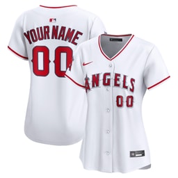 Women's Baseball team White Home Limited Custom Jersey