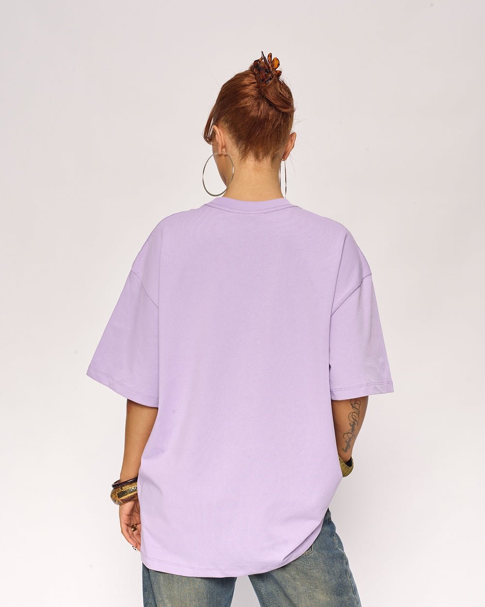 Oversized Unisex Tee - 90s Boxy Fit, Dropped Shoulders, 100% Combed Cotton 275 GSM