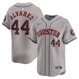Yordan Alvarez 44 Baseball team Away Limited Player Men's Jersey - Gray