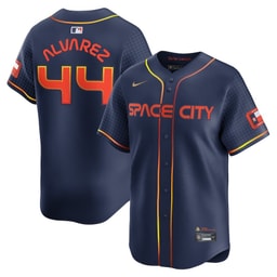 Yordan Alvarez 44 Baseball team City Connect Limited Men's Jersey - Navy