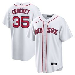 Garrett Crochet 35 Baseball team Home Men's Jersey - White
