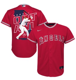 Baseball player 17 Baseball team Signed Map 2023 Alternate Player YOUTH Jersey - Red