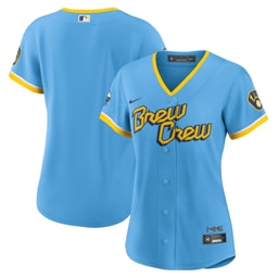 Women's Baseball team Powder Blue City Connect Team Jersey