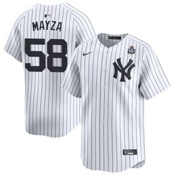 Tim Mayza 58 Baseball team 2024 World Series Home Limited Player Men's Jersey - White