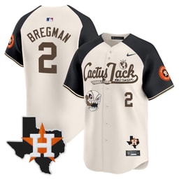 Alex Bregman 2 Baseball team Cactus Jack Foundation Fall Classic Limited Jersey - Men