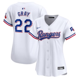 Women's Baseball team Jon Gray White Home Limited Player Jersey