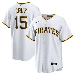Men's Baseball team Oneil Cruz White Home Jersey