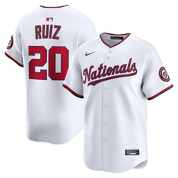 Men's Baseball team Keibert Ruiz White Alternate Limited Player Jersey
