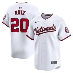 Keibert Ruiz 20 Baseball team Home Limited Player Men's Jersey - White
