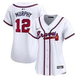 Sean Murphy 12 Baseball team Women's Home Limited Player Jersey - White